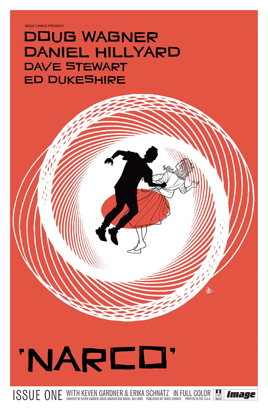 Narco #1 Cover B Variant Daniel Hillyard Alfred Hitchcock Homage Cover