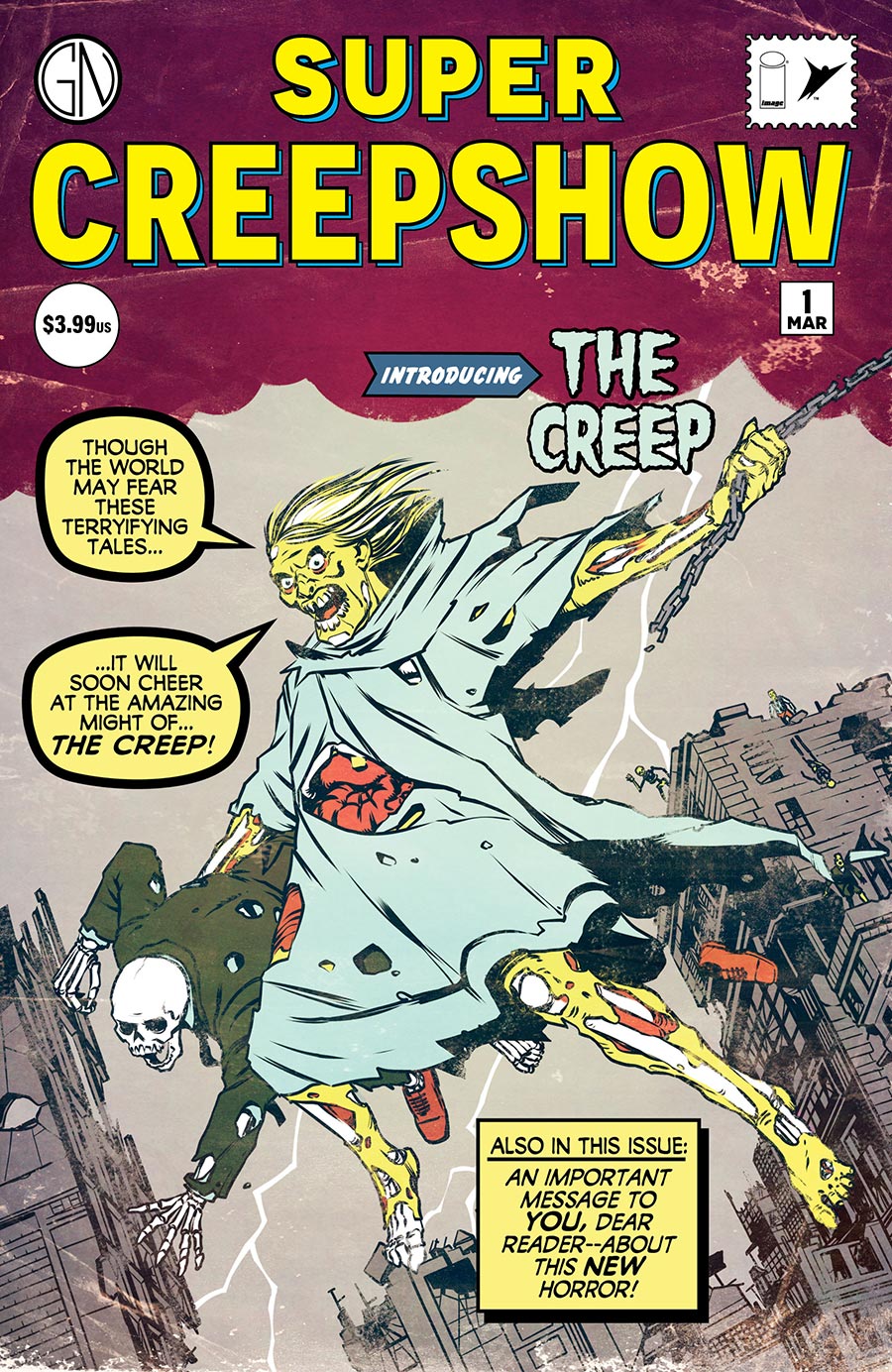 Super Creepshow #1 Cover A Regular Pye Parr Cover