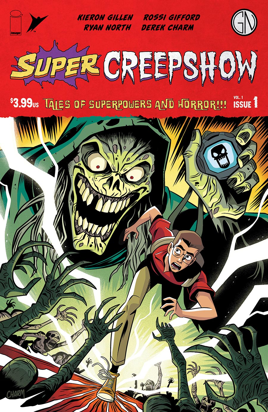Super Creepshow #1 Cover C Variant Derek Charm Cover