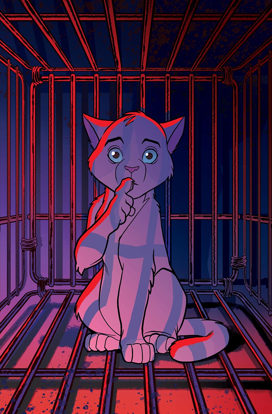 Feral #21 Cover C Incentive Tony Fleecs & Trish Forstner Virgin Cover