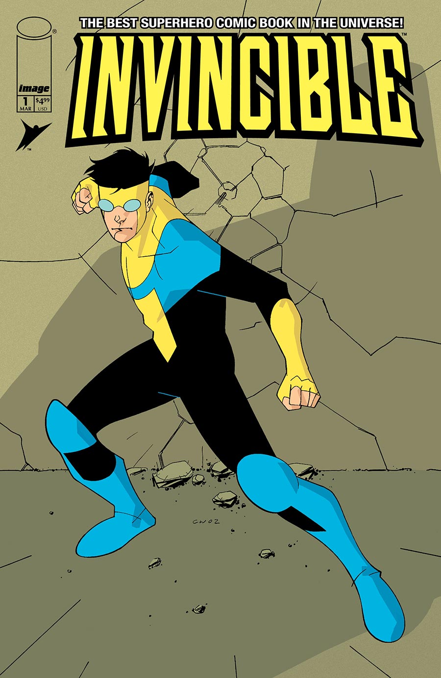 Invincible Foil Edition #1 Reprint Cover A Regular Cory Walker & Bill Crabtree Cover