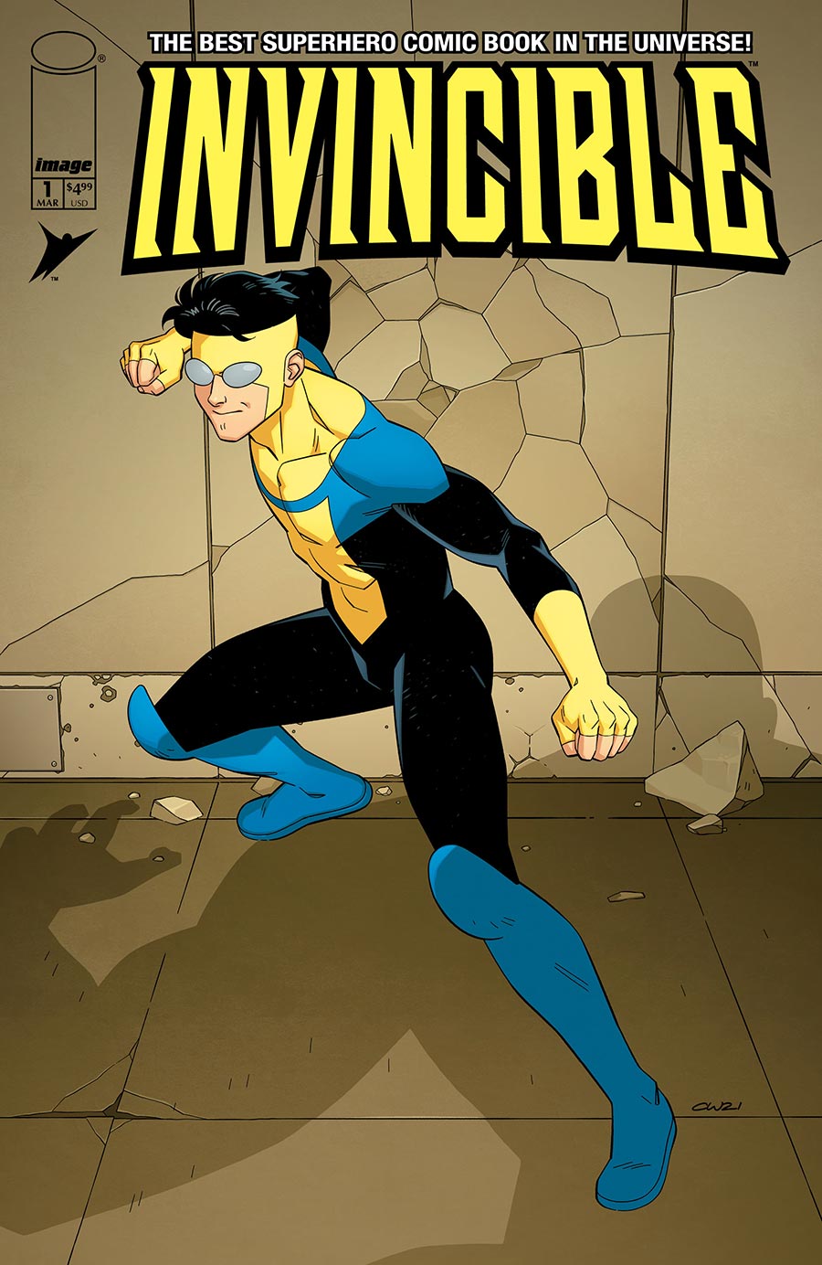 Invincible Foil Edition #1 Reprint Cover B Variant Cory Walker & Dave McCaig Cover