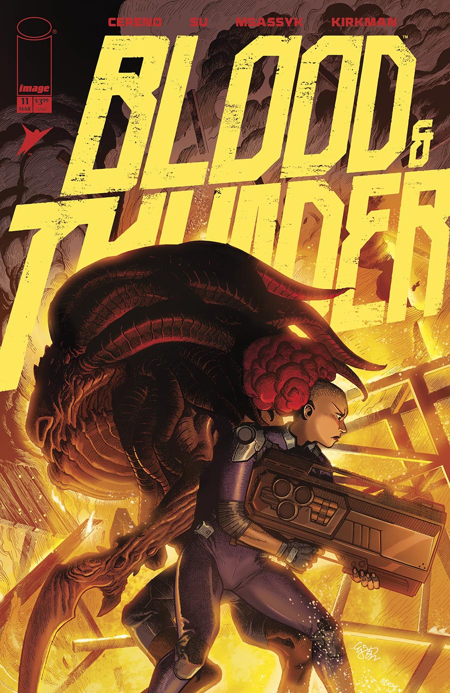 Blood & Thunder #11 Cover A Regular EJ Su & Michele Msassyk Assarasakorn Cover