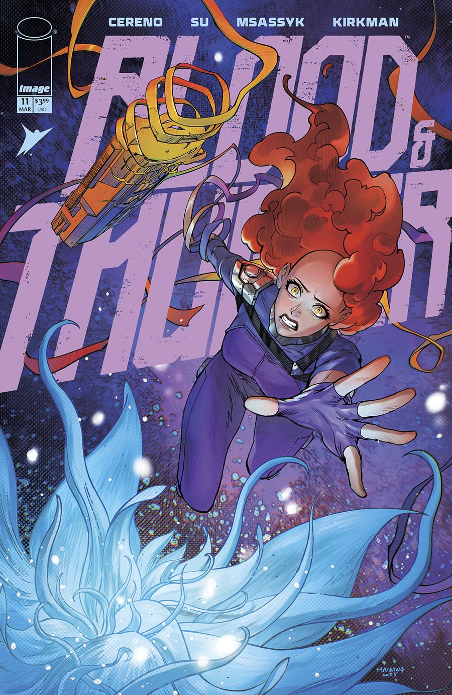 Blood & Thunder #11 Cover C Incentive Haining Variant Cover