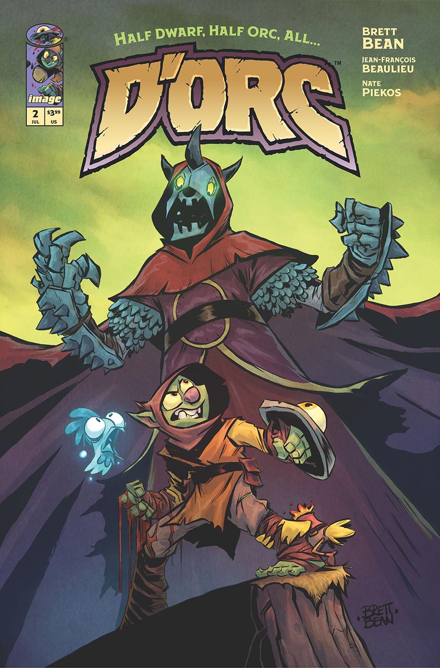 Dorc #2 Cover A Regular Brett Bean Cover