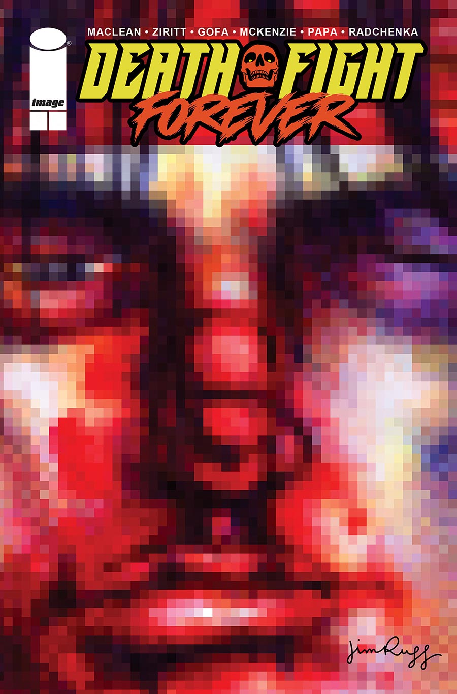 Death Fight Forever #2 Cover C Incentive Jim Rugg Variant Cover