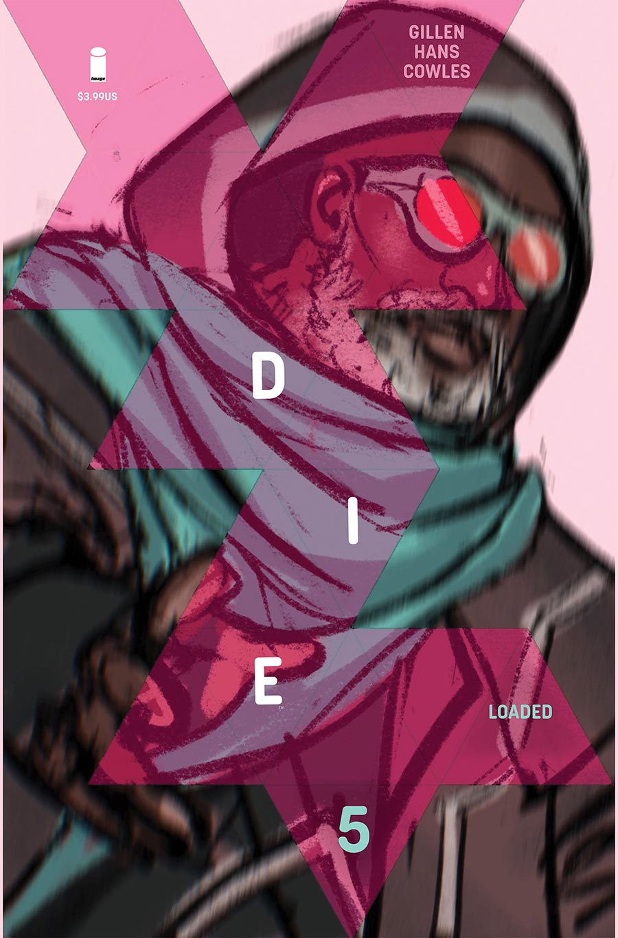 Die Loaded #5 Cover B Variant Kevin Wada Cover