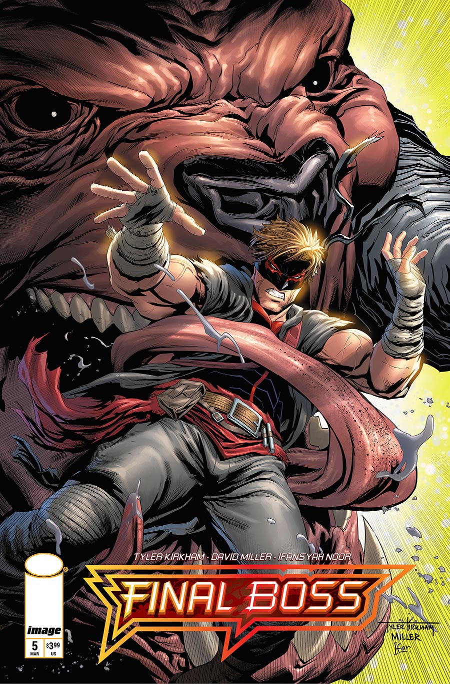 Final Boss #5 Cover A Regular Tyler Kirkham Cover