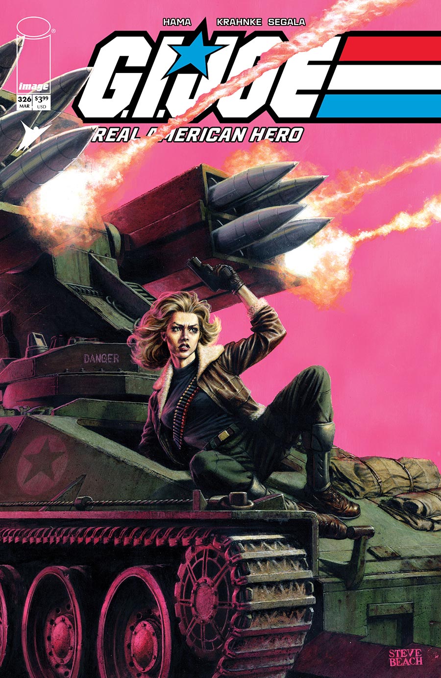 GI Joe A Real American Hero #326 Cover C Incentive Steve Beach Gears Of Joe Variant Cover
