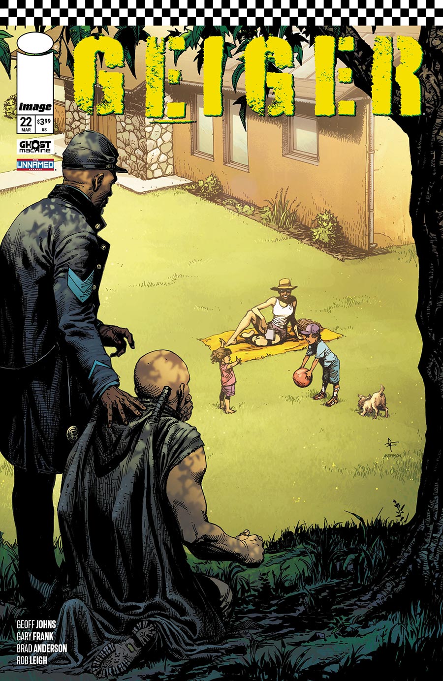Geiger Vol 2 #22 Cover A Regular Gary Frank & Brad Anderson Cover