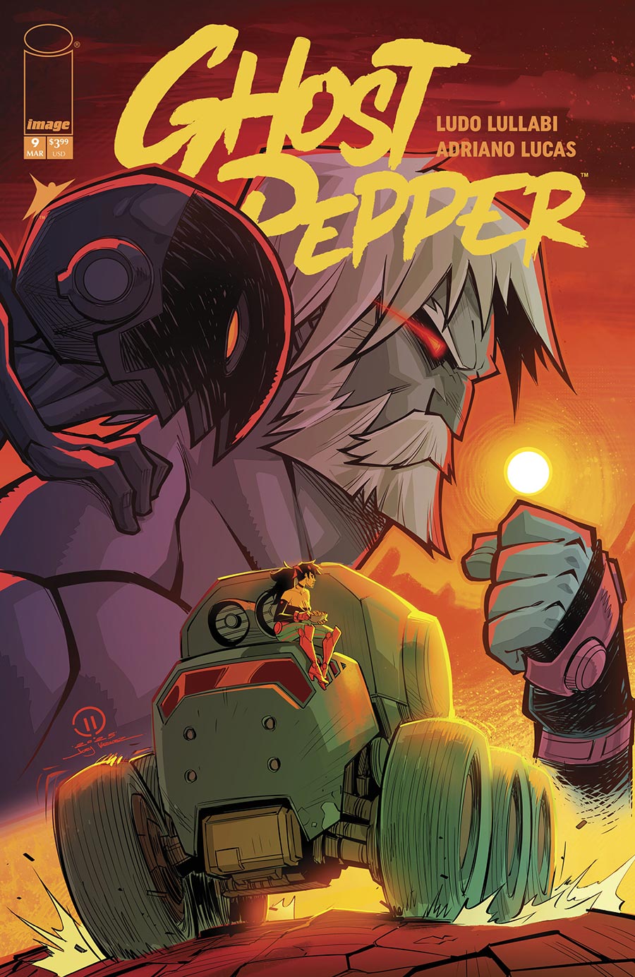 Ghost Pepper #9 Cover E Incentive Joey Vazquez Variant Cover