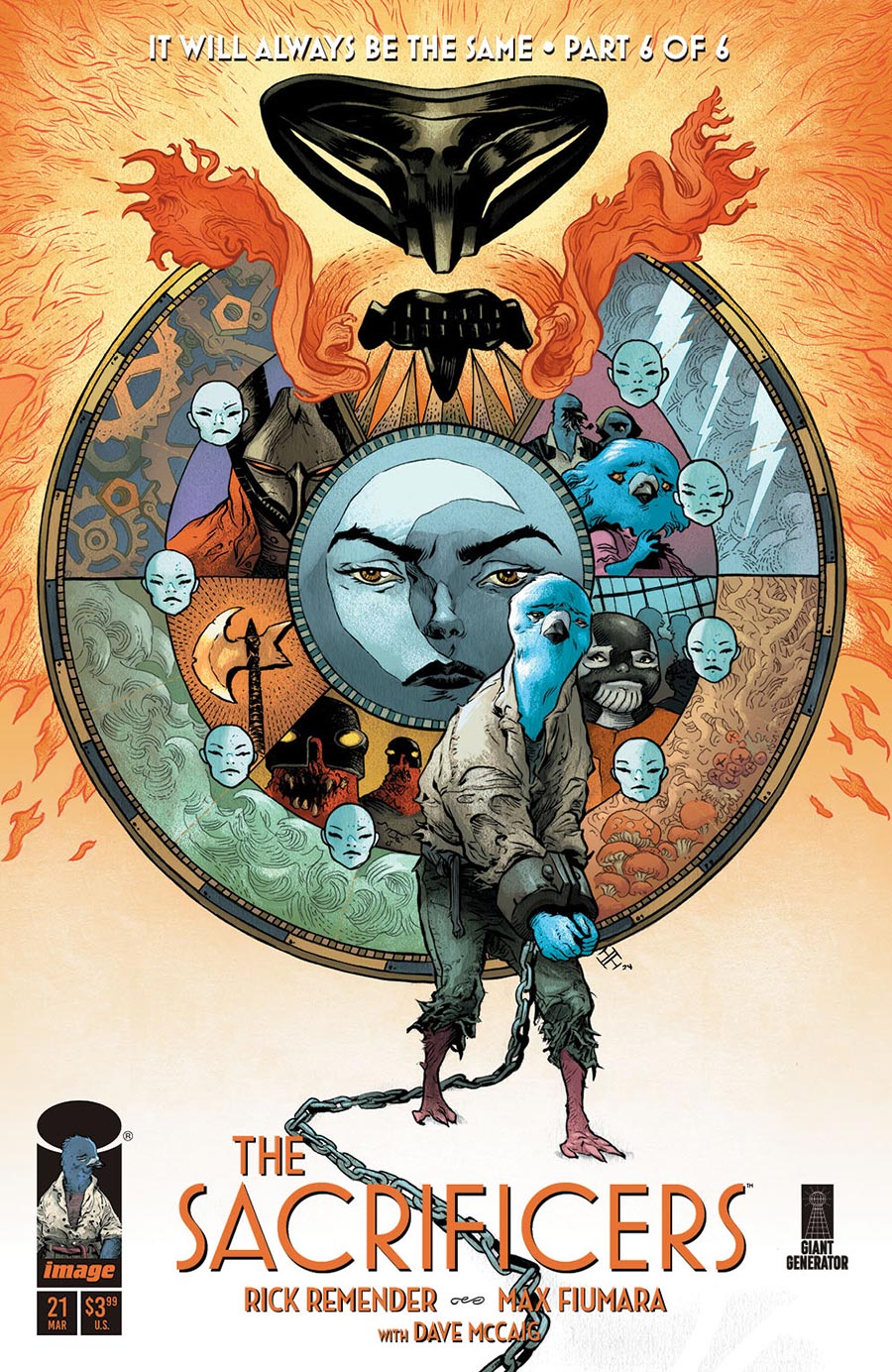 Sacrificers #21 Cover A Regular Max Fiumara Cover