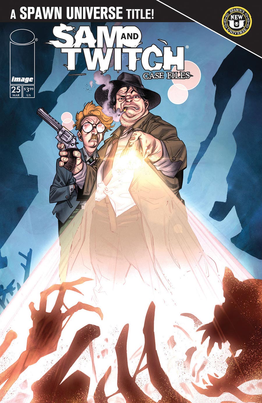 Sam And Twitch Case Files #25 Cover A Regular Ig Guara Cover (Spawn Universe)