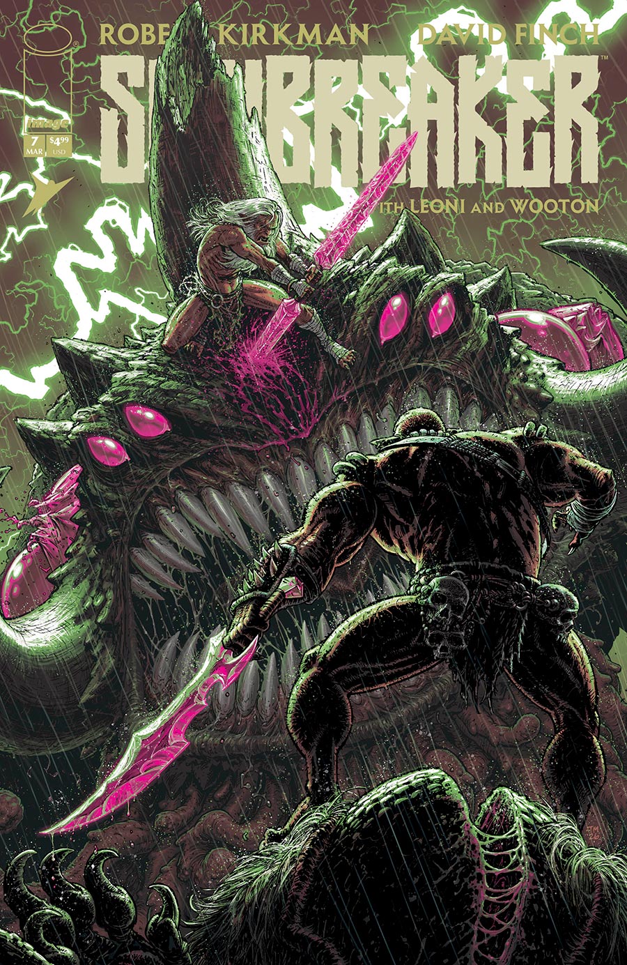 Skinbreaker #7 Cover C Incentive Tony Moore Variant Cover