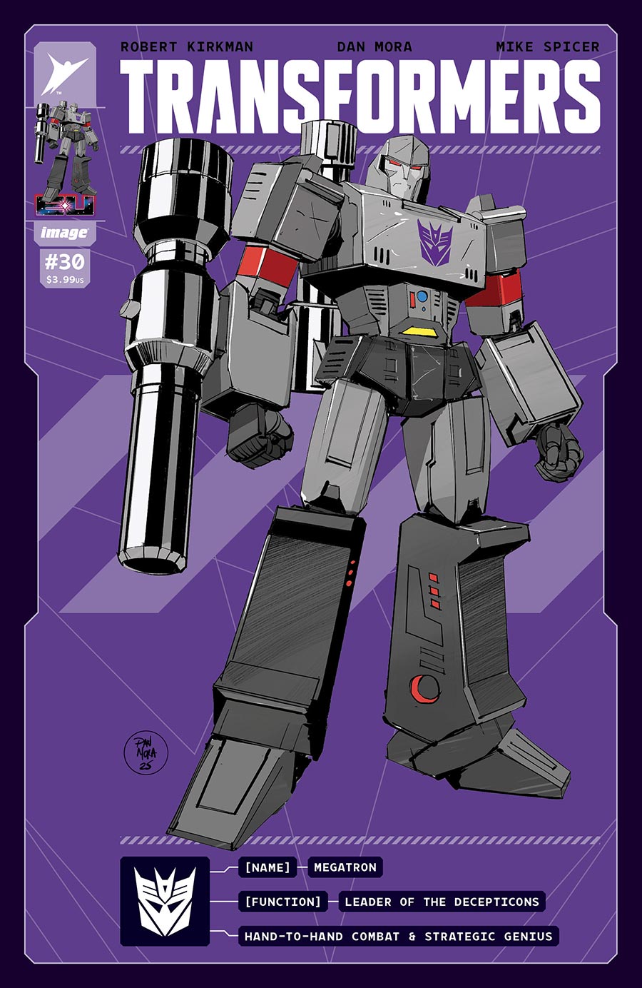 Transformers Vol 5 #30 Cover E Incentive Dan Mora & Andres Juarez Variant Cover