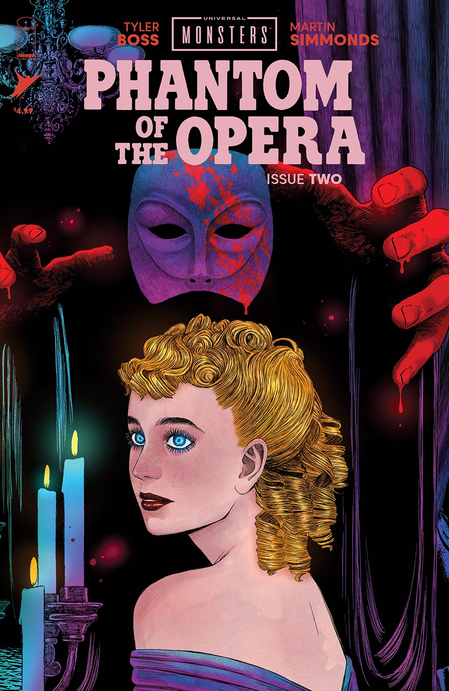 Universal Monsters The Phantom Of The Opera #2 Cover C Incentive Anwita Citriya Connecting Variant Cover