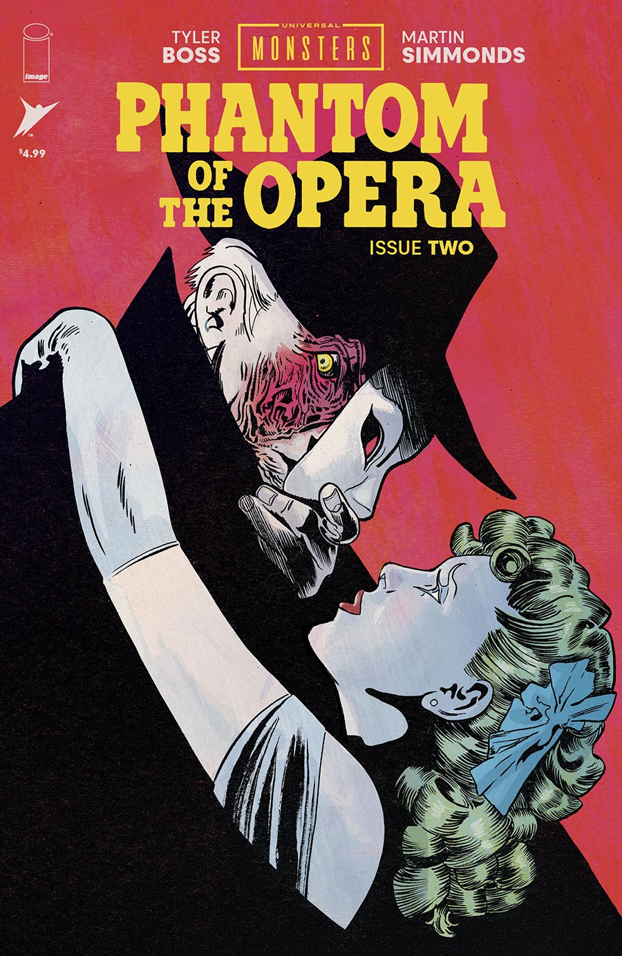 Universal Monsters The Phantom Of The Opera #2 Cover F Incentive Michael Walsh Variant Cover