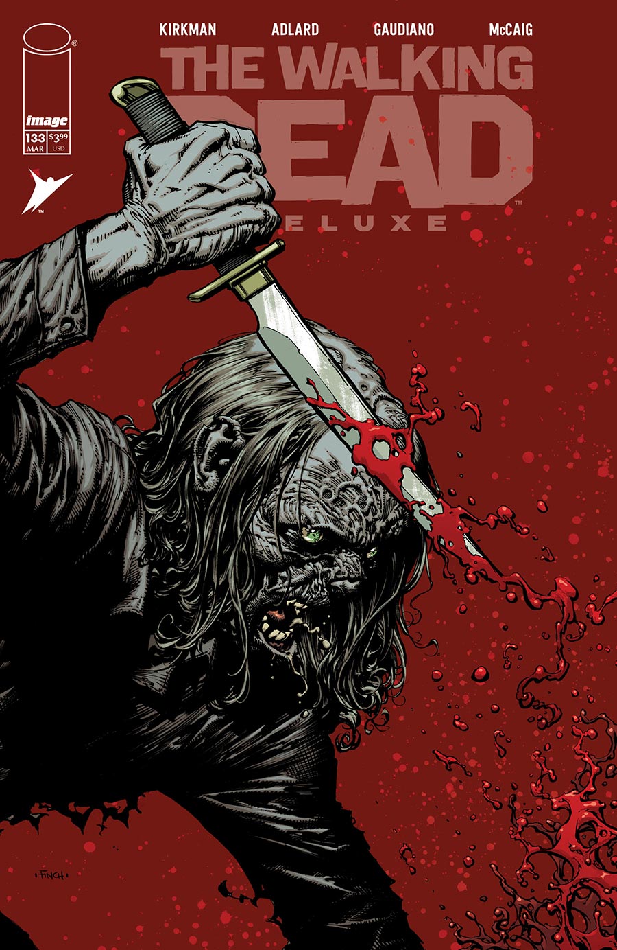 Walking Dead Deluxe #133 Cover A Regular David Finch & Dave McCaig Cover