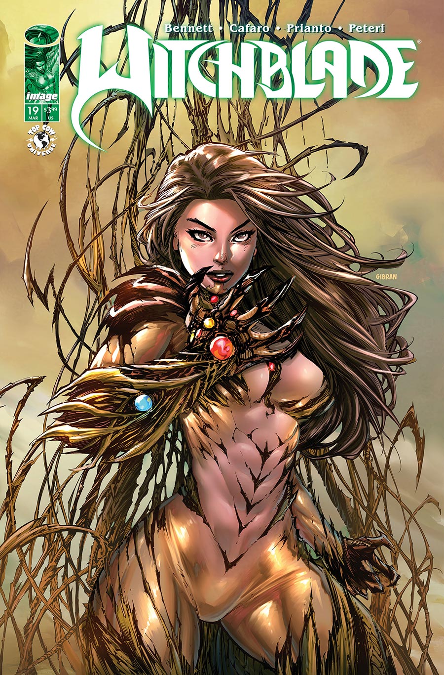 Witchblade Vol 3 #19 Cover B Variant Ed Benes Richard Friend & Gibran Ferdian Cover