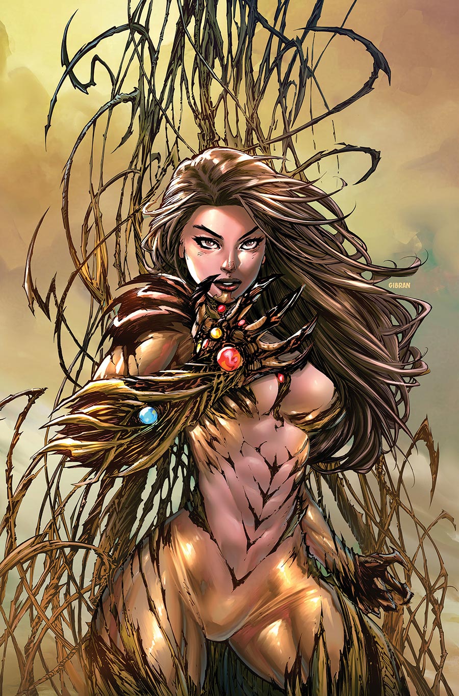 Witchblade Vol 3 #19 Cover C Incentive Ed Benes Richard Friend & Gibran Ferdian Virgin Cover