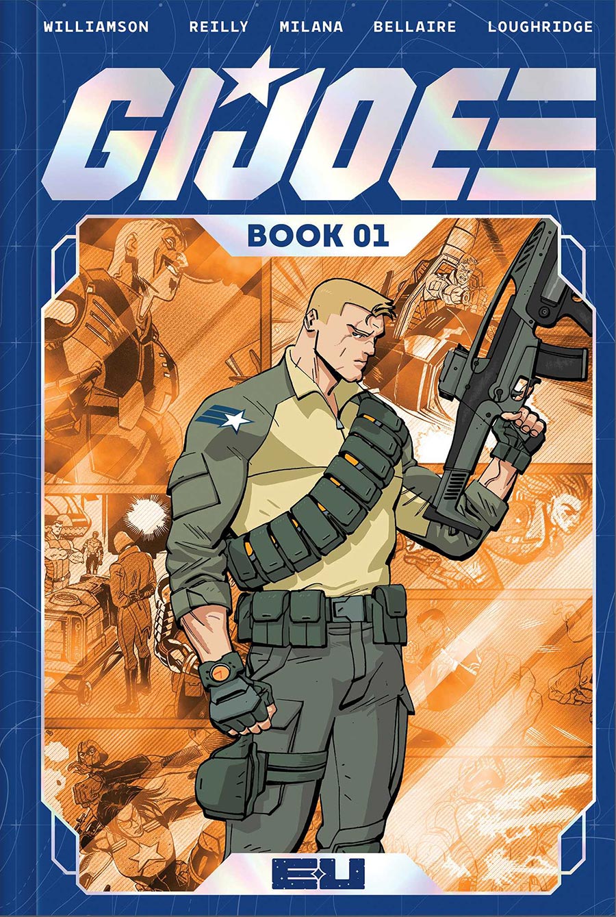GI Joe Deluxe Edition Book 1 HC Book Market Tom Reilly Cover