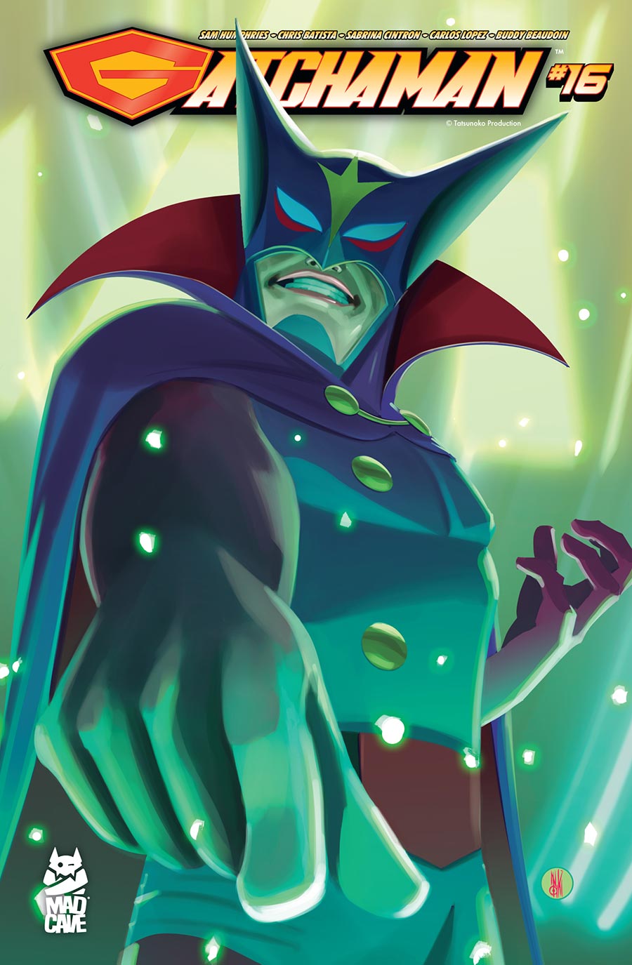 Gatchaman #16 Cover A Regular Inaki Miranda Cover