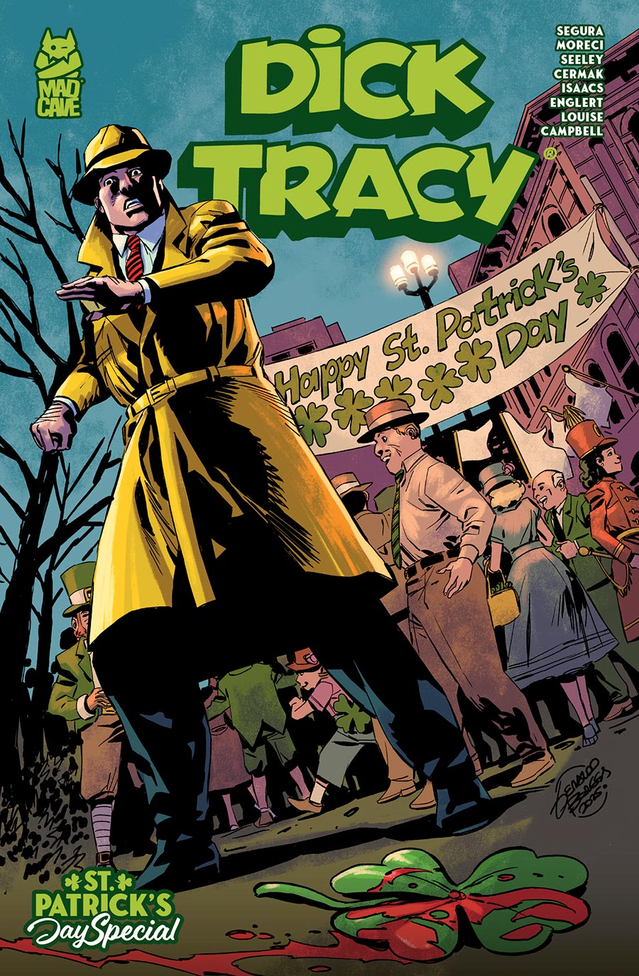 Dick Tracy St Patricks Day Special #1 (One Shot) Cover A Regular Geraldo Borges & Mark Englert Cover