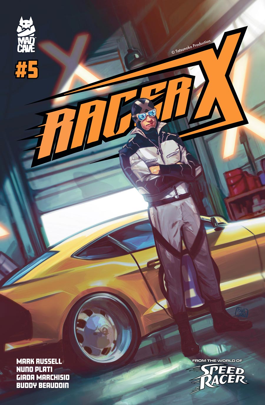 Racer X Vol 4 #5 Cover A Regular Francesco Tomaselli Cover