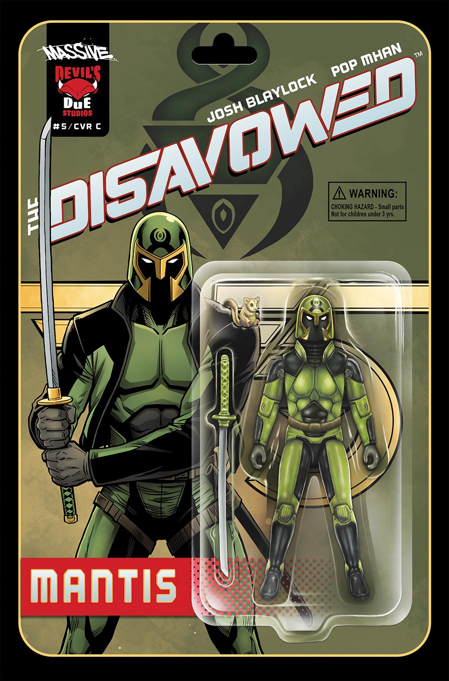 Disavowed #5 Cover C Variant Trevor Richardson Cover