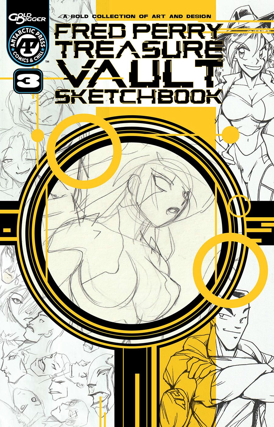 Fred Perry Treasure Vault Sketchbook #3 Cover A Regular Fred Perry Cover