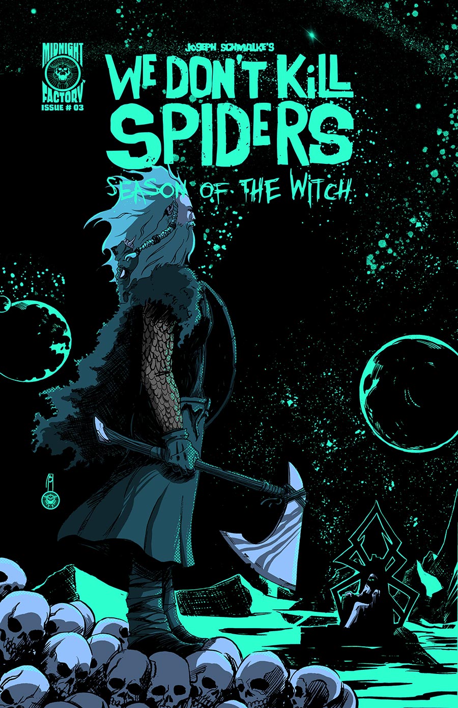 We Dont Kill Spiders Season Of The Witch #3 Cover A Regular Joseph Schmalke Cover