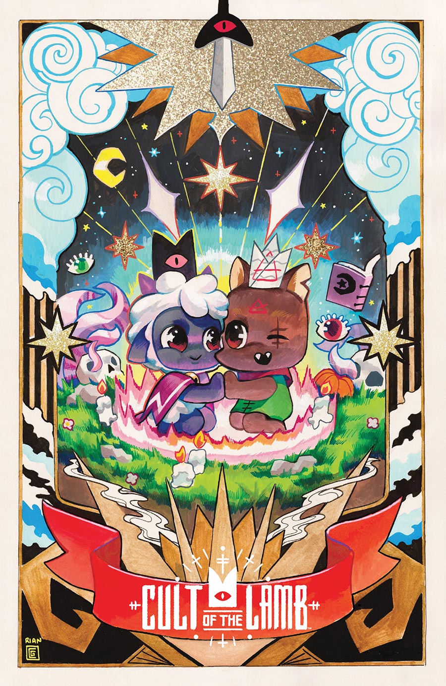 Cult Of The Lamb Last Sacrament Special #1 (One-Shot) Cover B Variant Rian Gonzales Cover