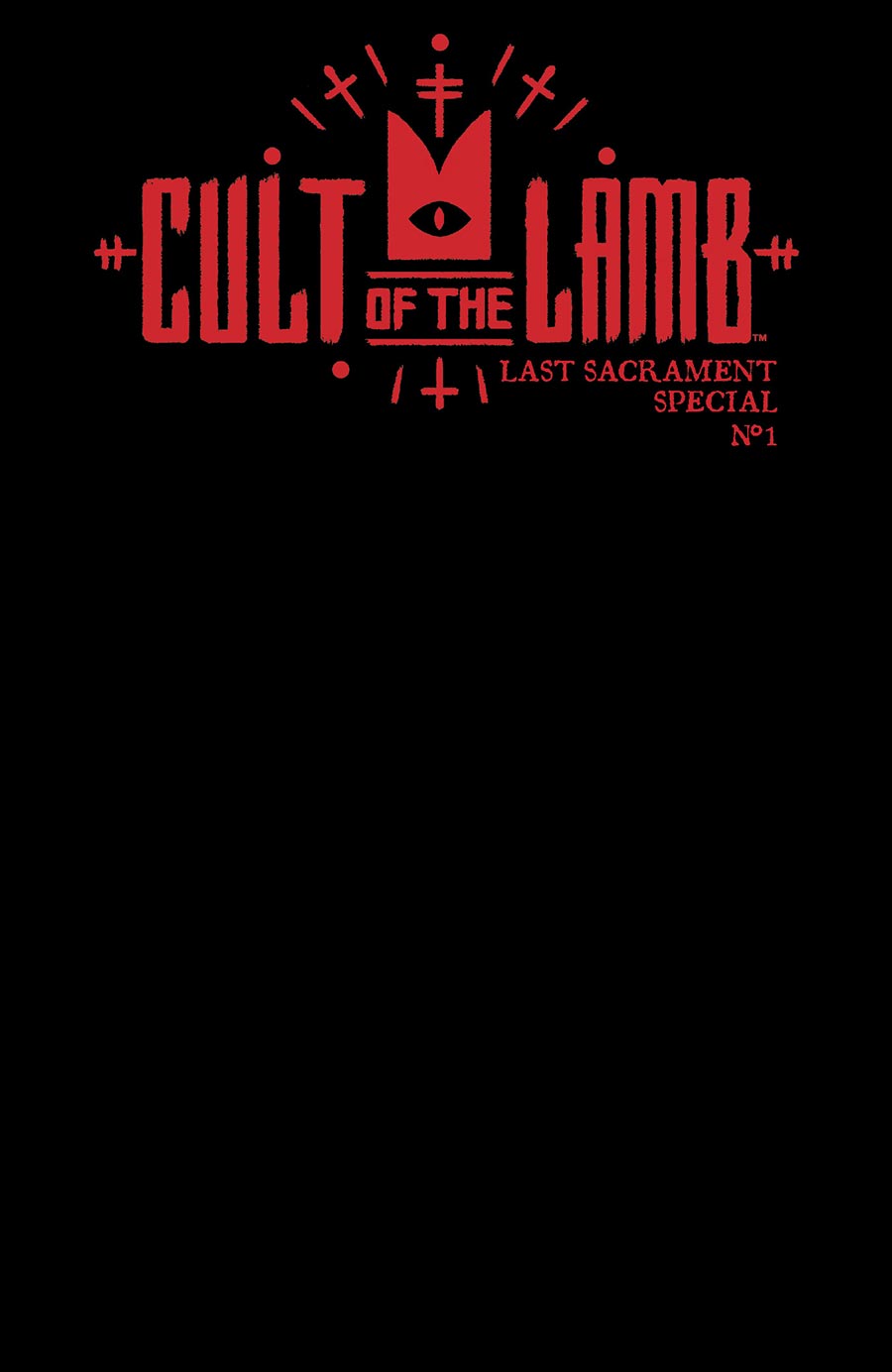 Cult Of The Lamb Last Sacrament Special #1 (One-Shot) Cover C Variant Blank Cover