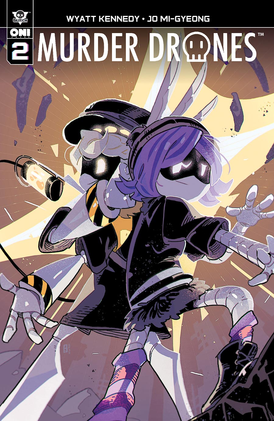 Murder Drones #2 Cover B Variant Jo Mi-Gyeong Cover