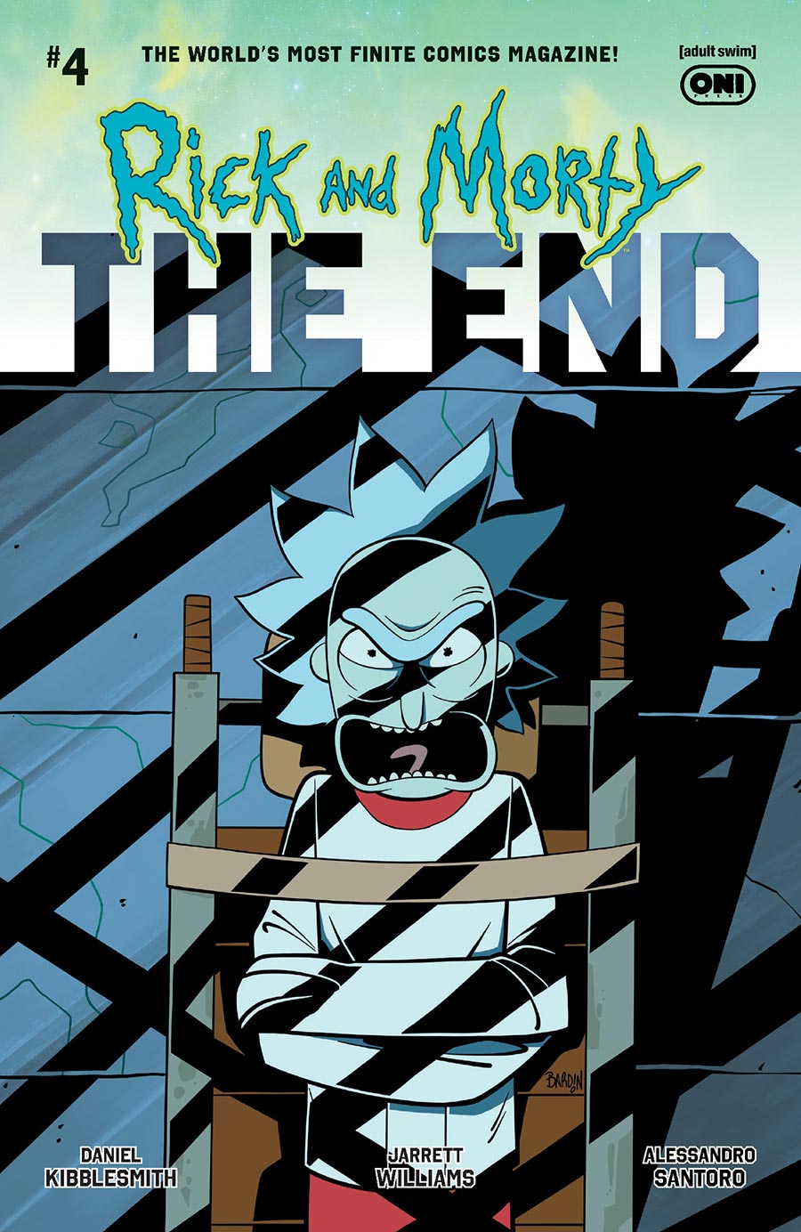 Rick And Morty The End #4 Cover A Regular Dave Bardin Cover