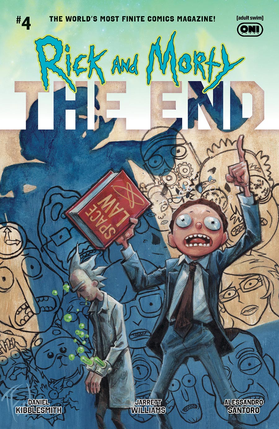 Rick And Morty The End #4 Cover D Incentive Tom Fowler Variant Cover