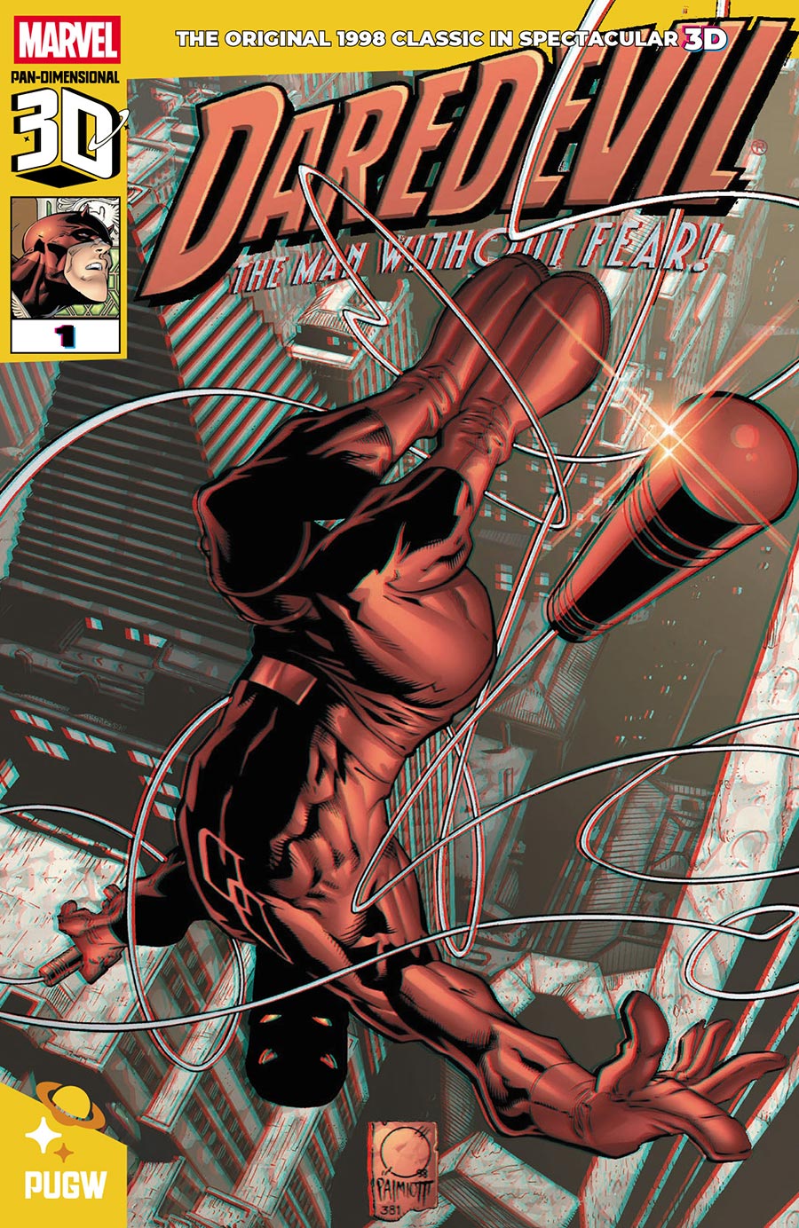 Daredevil Vol 2 #1 Cover D Pan-Dimensional 3D Edition