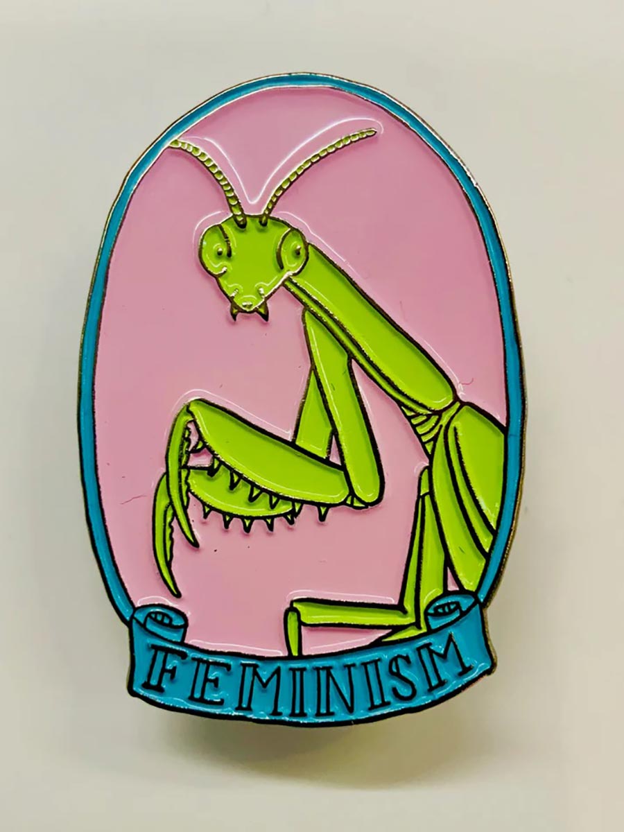 Feminism Enamel Pin
