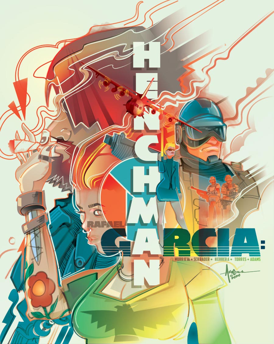 Rafael Garcia Henchman Vol 2 #1 Cover B Variant Orlando Mexifunk Arocena Cover