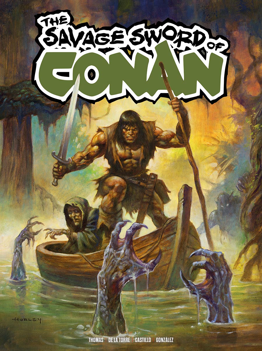 Savage Sword Of Conan Vol 2 #13 Cover A Regular Alex Horley Cover