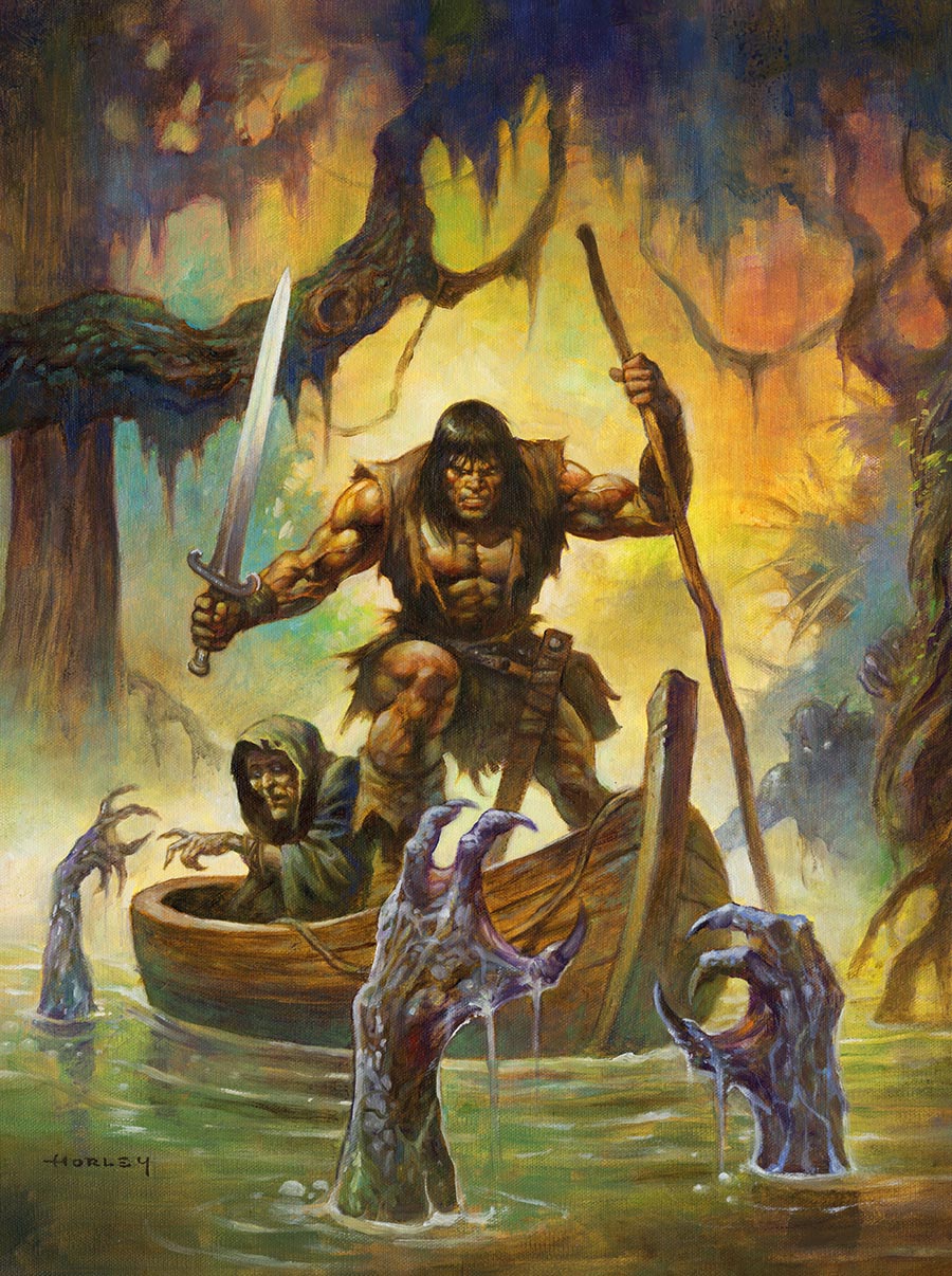 Savage Sword Of Conan Vol 2 #13 Cover D Variant Alex Horley Virgin Cover