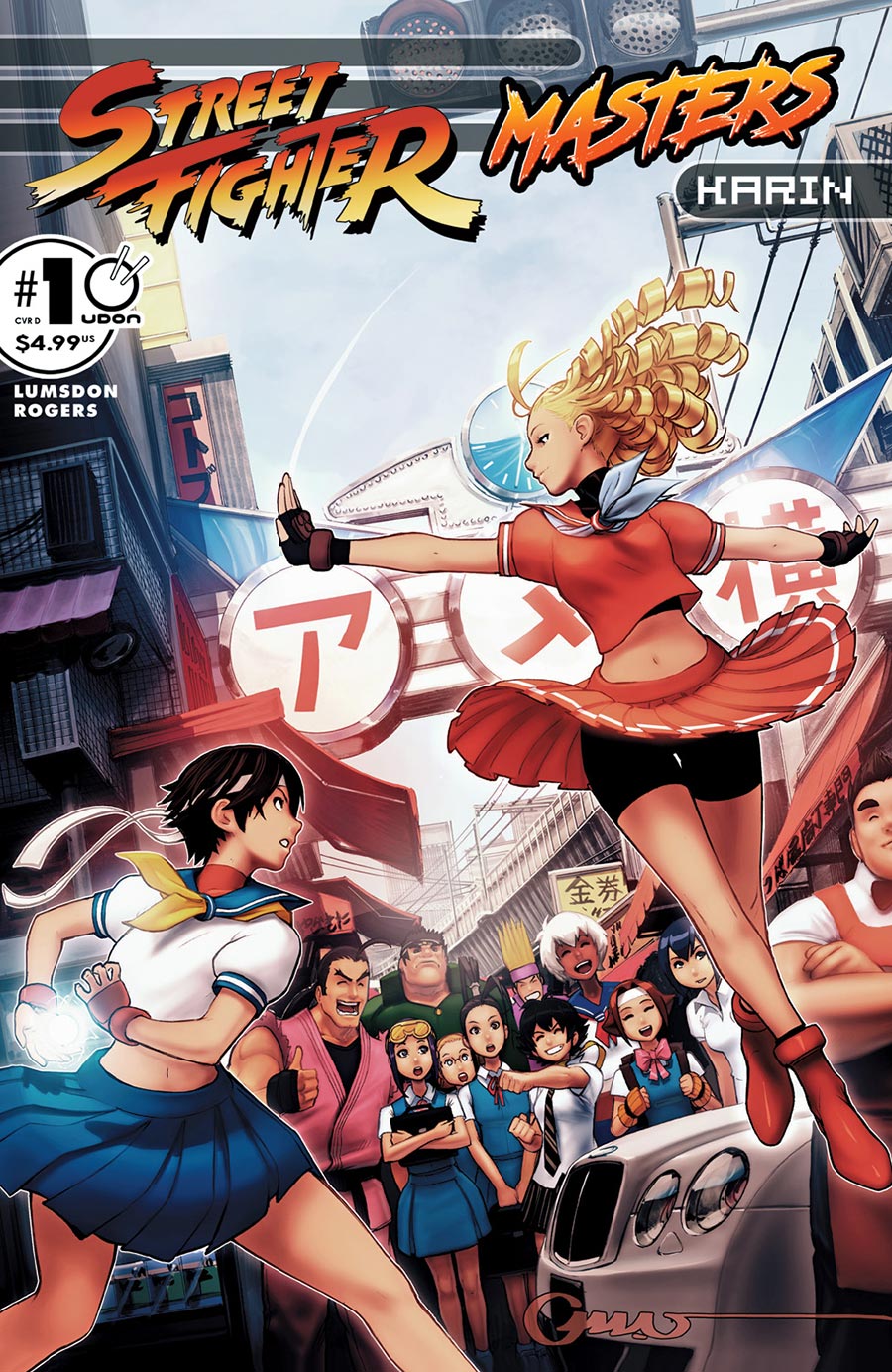 Street Fighter Masters Karin #1 (One Shot) Cover D Incentive Omar Dogan Variant Cover
