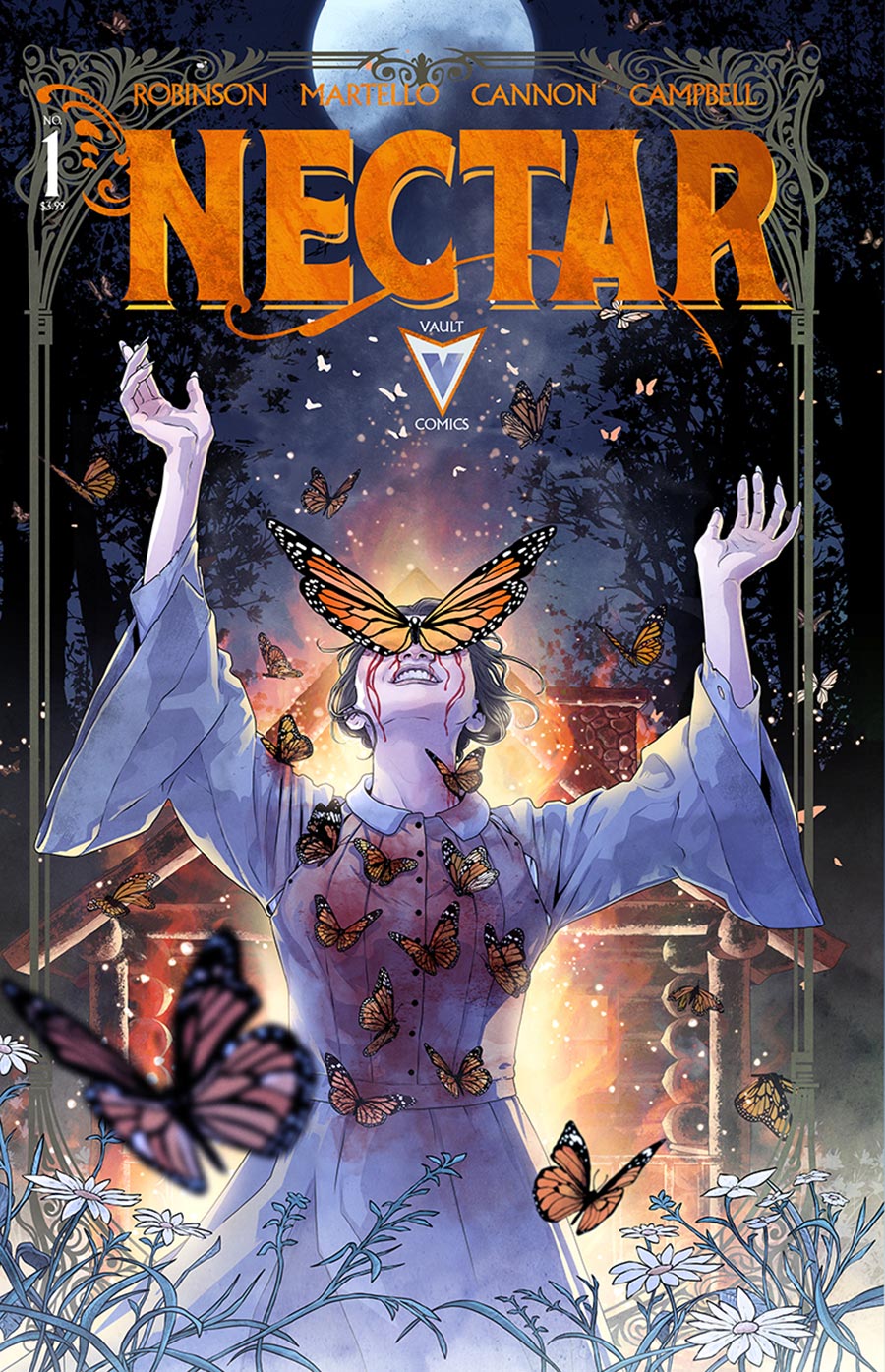 Nectar #1 Cover E Incentive Danny Luckert Variant Cover