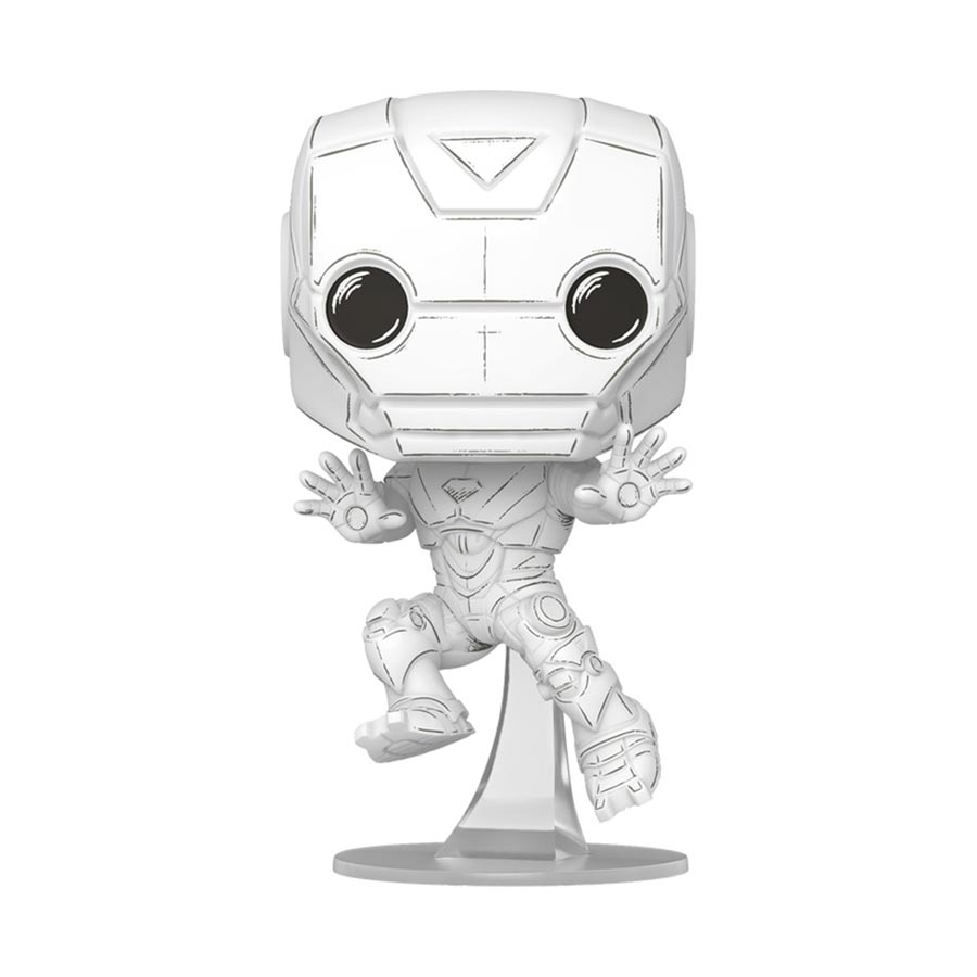 POP Marvel Iron Man Sketched Deco Vinyl Bobble Head