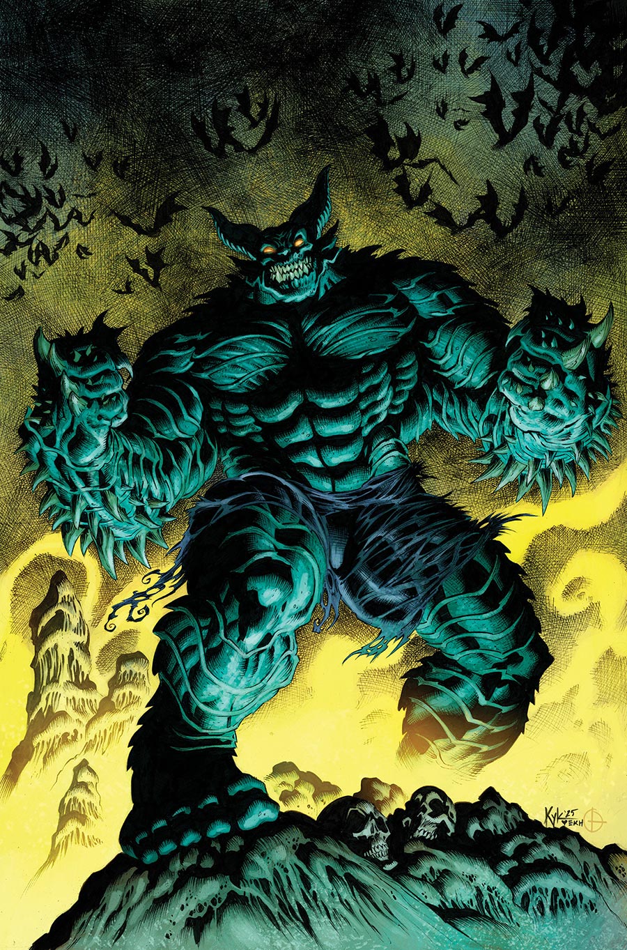 Incredible Hulk Vol 5 #30 Cover H 2nd Ptg Incentive Kyle Hotz Virgin Variant Cover