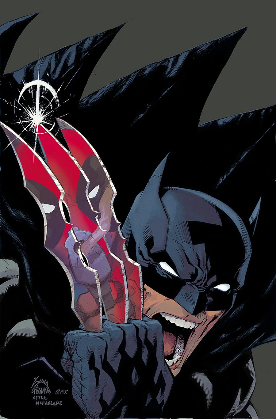 Marvel DC Deadpool Batman #1 (One Shot) Cover Z-K 4th Ptg Incentive Ryan Stegman Virgin Variant Cover