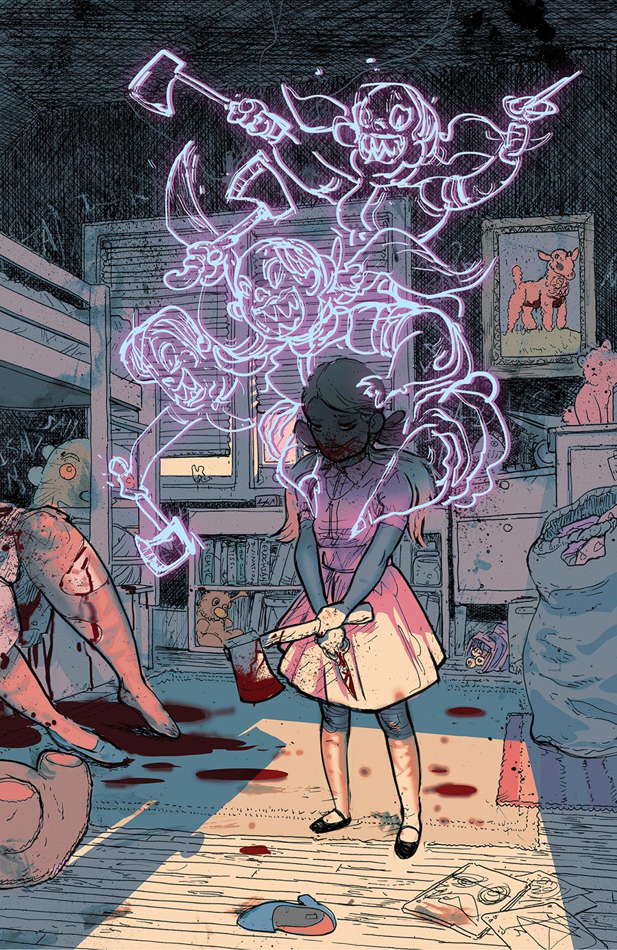 Hello Darkness #19 Cover C Variant Riley Rossmo Cover