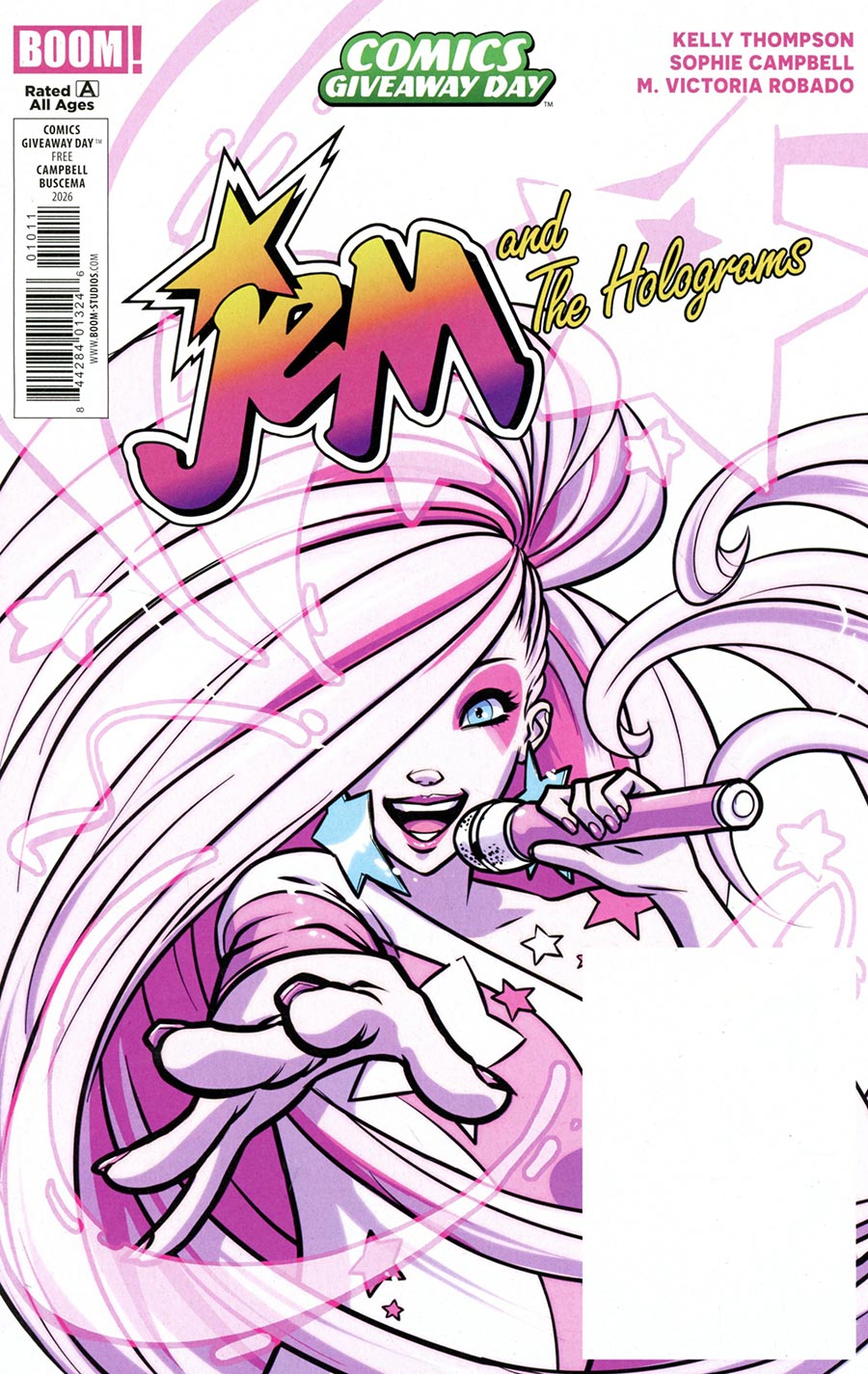 CGD 2026 Jem And The Holograms / My Little Pony Friendship Is Magic Flipbook - FREE - Limit 1 Per Customer