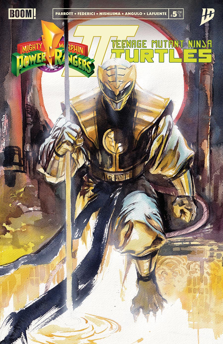 Mighty Morphin Power Rangers Teenage Mutant Ninja Turtles III #5 Cover I Variant Ito Reveal Cover