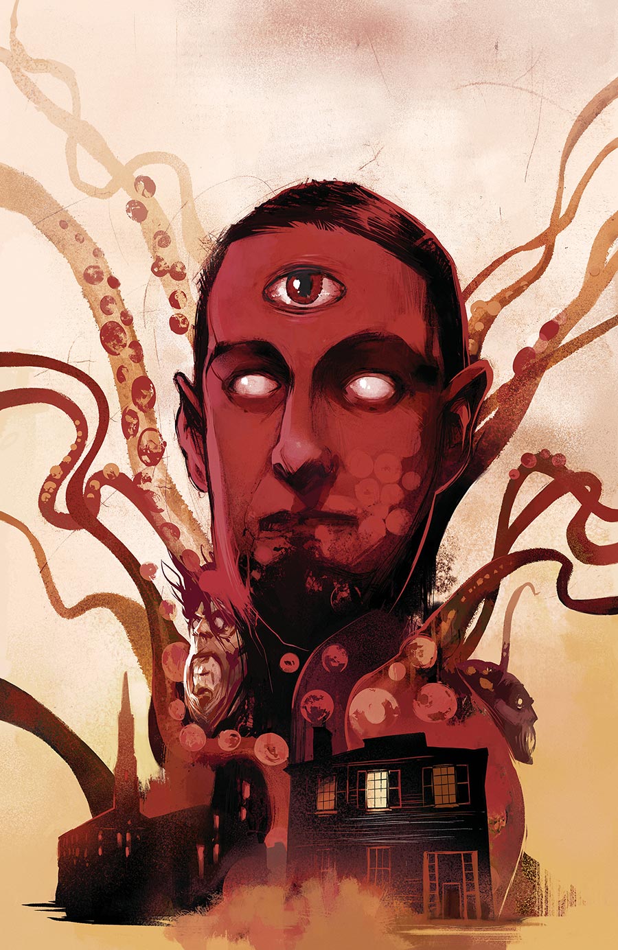 Last Day Of HP Lovecraft #5 Cover B Variant Antonio del Hoyo Cover